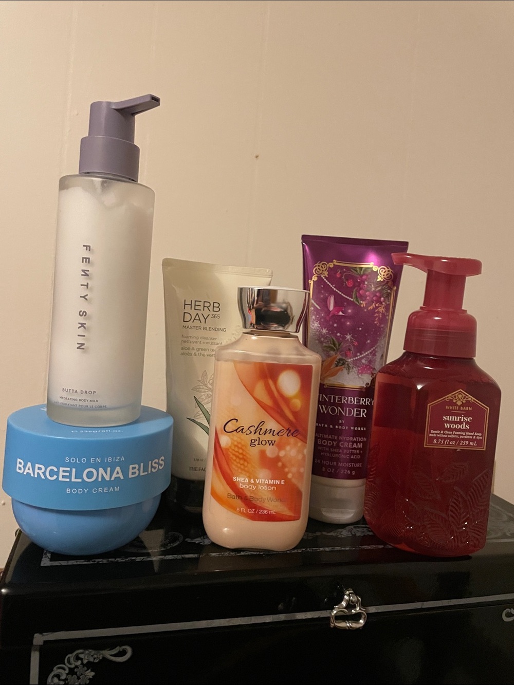 Fenty Skin Butter Drop Lotion + Assorted Body Lotions - Pastel Lavender & Cream